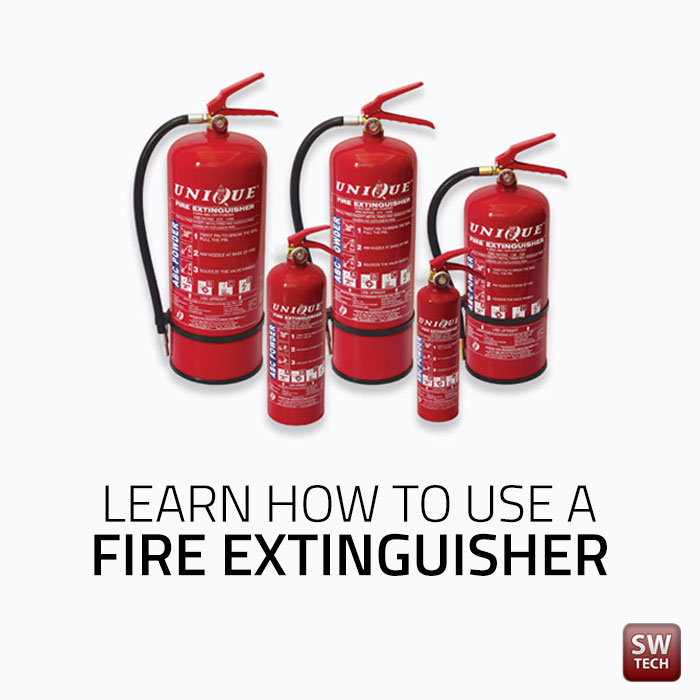 Learn How to Use a Fire Extinguisher